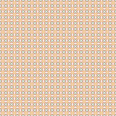 Soyut çapraz desenli üretken hesaplama sanatı çizimi