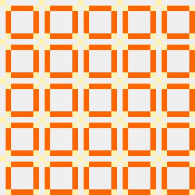 Soyut çapraz desenli üretken hesaplama sanatı çizimi