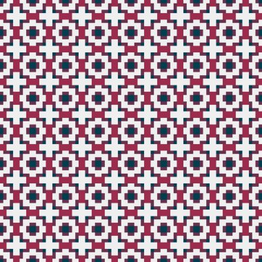 Soyut Çapraz Noktalar Desen vektör çizimi üretici hesaplama sanatı çizimi