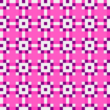 Soyut çapraz desenli üretken hesaplama sanatı çizimi