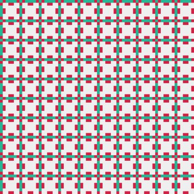 Soyut çapraz desenli üretken hesaplama sanatı çizimi