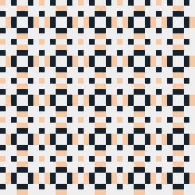 Soyut çapraz desenli üretken hesaplama sanatı çizimi