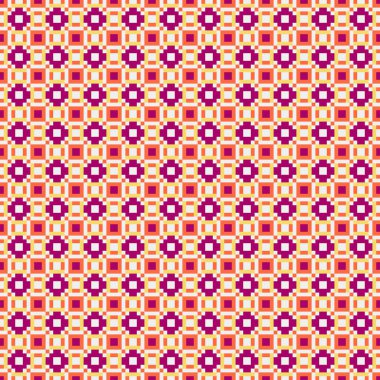 Soyut Çapraz Noktalar Desen vektör çizimi üretici hesaplama sanatı çizimi