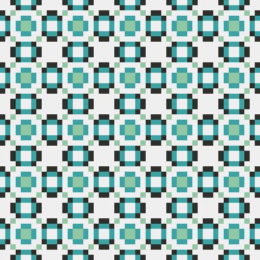 Soyut çapraz desenli üretken hesaplama sanatı çizimi