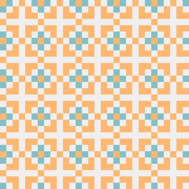 Soyut Çapraz Desen çizimi