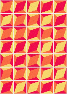 Soyut geometrik desen, vektör illüstrasyonu 