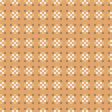 Soyut çapraz desenli üretken hesaplama sanatı çizimi