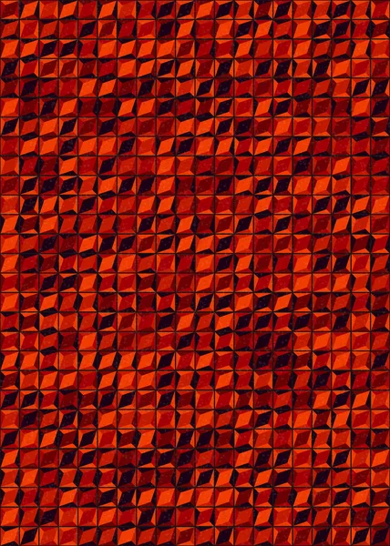 Üretken hesaplama sanatıyla soyut geometrik desen 