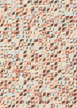 Soyut Geometrik Desen Üretken hesaplama sanatı 