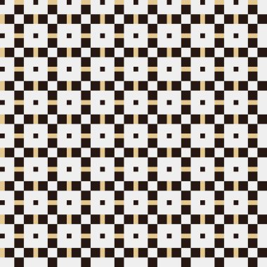 Soyut çapraz desenli üretken hesaplama sanatı çizimi