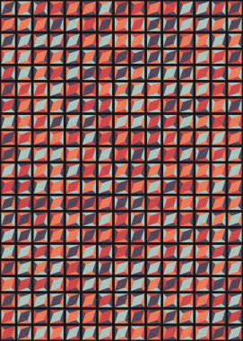 Soyut geometrik desen, vektör illüstrasyonu 