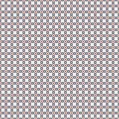 Soyut Çapraz Noktalar Desen vektör çizimi üretici hesaplama sanatı çizimi