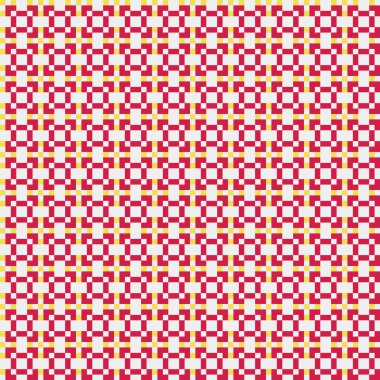 Soyut Çapraz Desen çizimi