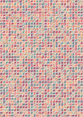 Soyut geometrik desen, vektör illüstrasyonu 