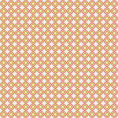 Soyut çapraz desenli üretken hesaplama sanatı çizimi