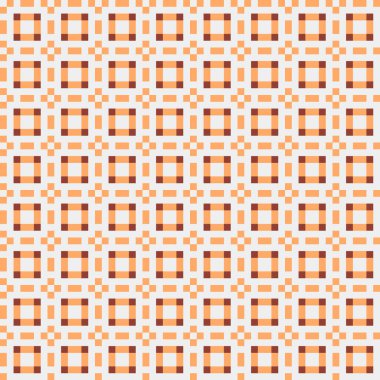 Soyut çapraz desenli üretken hesaplama sanatı çizimi