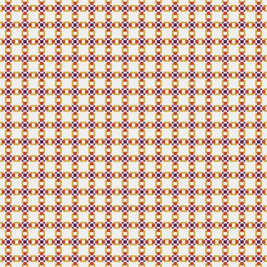 Soyut çapraz desenli üretken hesaplama sanatı çizimi