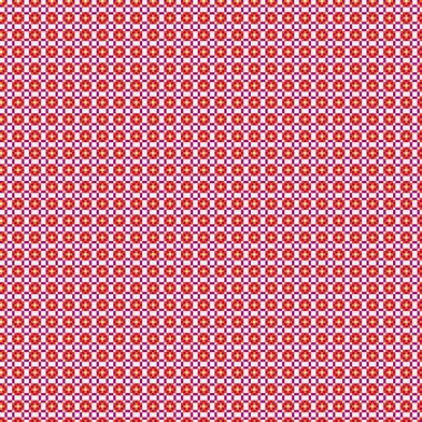 Soyut çapraz desenli üretken hesaplama sanatı çizimi