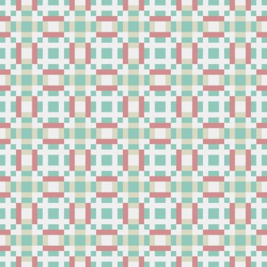 Soyut çapraz desenli üretken hesaplama sanatı çizimi