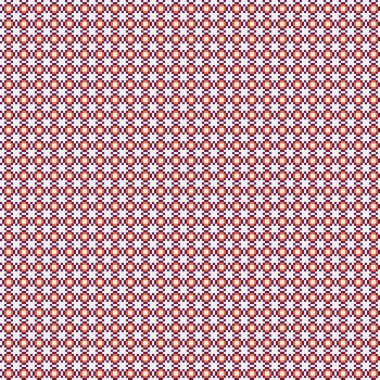 Soyut çapraz desenli üretken hesaplama sanatı çizimi