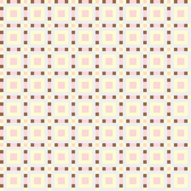 Soyut çapraz desenli üretken hesaplama sanatı çizimi