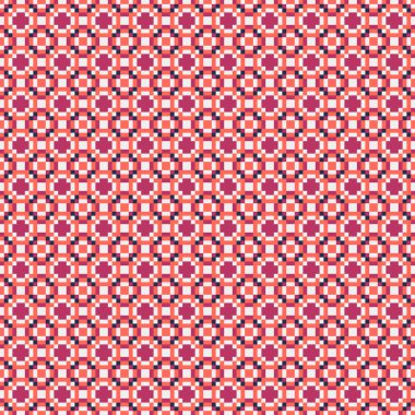 Soyut Çapraz Noktalar Desen vektör çizimi üretici hesaplama sanatı çizimi