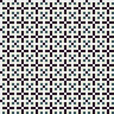 Soyut çapraz desenli üretken hesaplama sanatı çizimi