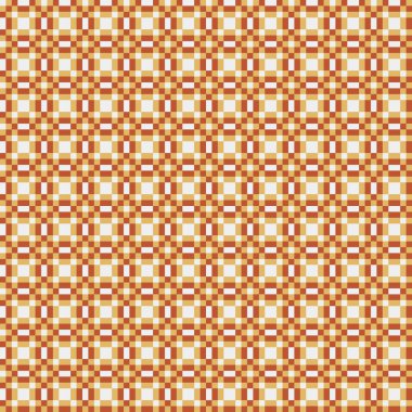 Soyut çapraz desenli üretken hesaplama sanatı çizimi