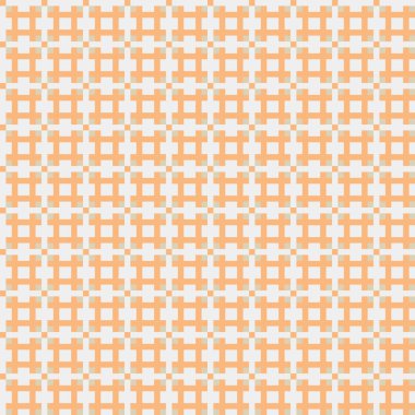 Soyut çapraz desenli üretken hesaplama sanatı çizimi