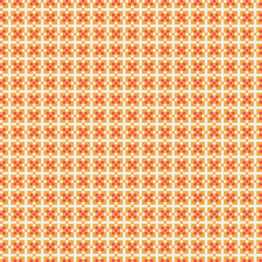 Soyut çapraz desenli üretken hesaplama sanatı çizimi