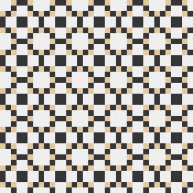 Soyut çapraz desenli üretken hesaplama sanatı çizimi