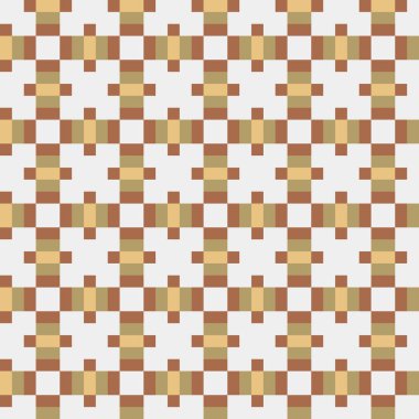 Soyut çapraz desenli üretken hesaplama sanatı çizimi