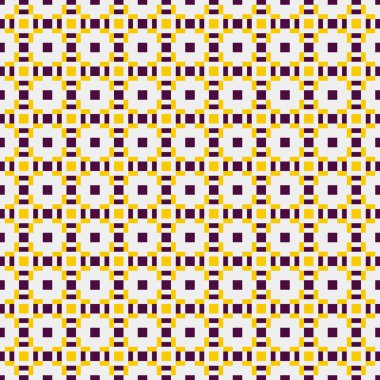 Soyut çapraz desenli üretken hesaplama sanatı çizimi