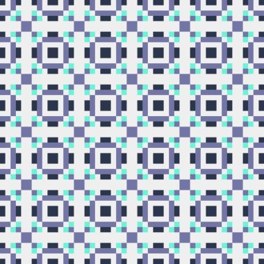 Soyut çapraz desenli üretken hesaplama sanatı çizimi