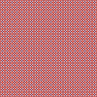 Soyut çapraz desenli üretken hesaplama sanatı çizimi