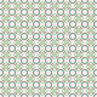 Soyut çapraz desenli üretken hesaplama sanatı çizimi