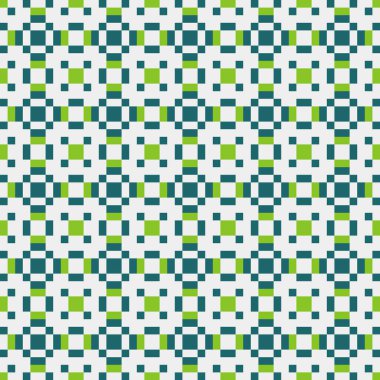 Soyut çapraz desenli üretken hesaplama sanatı çizimi