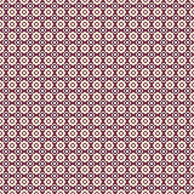 Soyut çapraz desenli üretken hesaplama sanatı çizimi