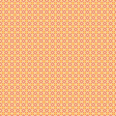 Soyut çapraz desenli üretken hesaplama sanatı çizimi