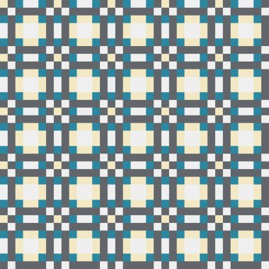 Soyut çapraz desenli üretken hesaplama sanatı çizimi