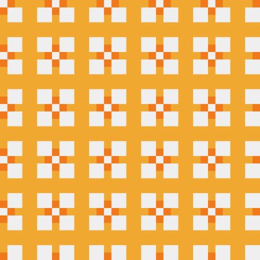 Soyut çapraz desenli üretken hesaplama sanatı çizimi