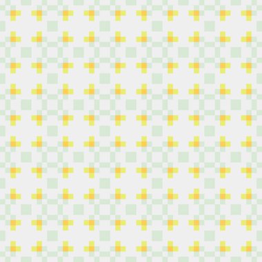 Soyut çapraz desenli üretken hesaplama sanatı çizimi