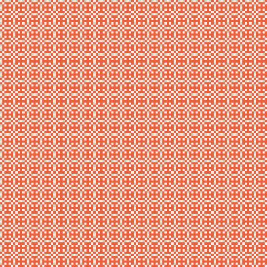 Soyut çapraz desenli üretken hesaplama sanatı çizimi