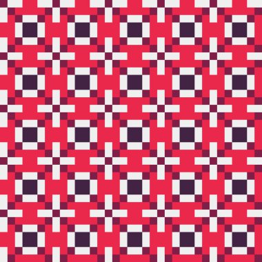 Soyut Çapraz Desen çizimi