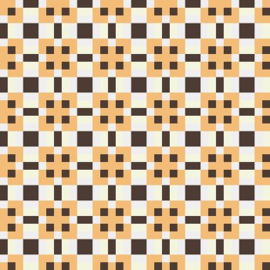 Soyut çapraz desenli üretken hesaplama sanatı çizimi