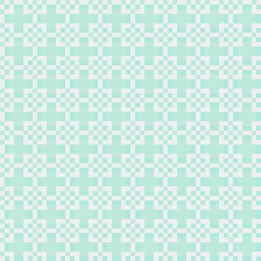 Soyut çapraz desenli üretken hesaplama sanatı çizimi