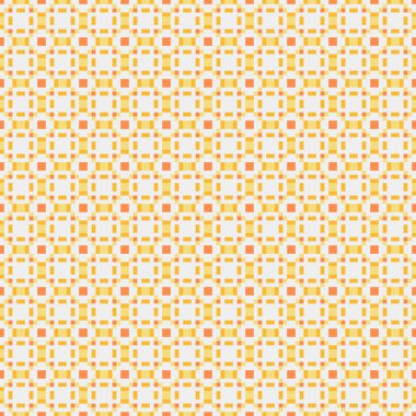 Üretken hesaplama sanatıyla soyut geometrik desen 