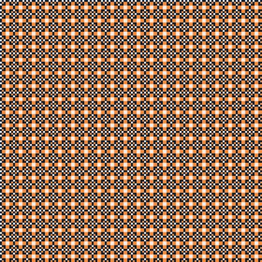 Soyut çapraz desenli üretken hesaplama sanatı çizimi