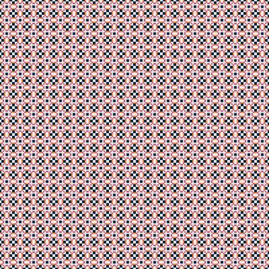 Soyut çapraz desenli üretken hesaplama sanatı çizimi