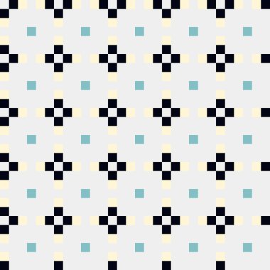 Soyut çapraz desenli üretken hesaplama sanatı çizimi